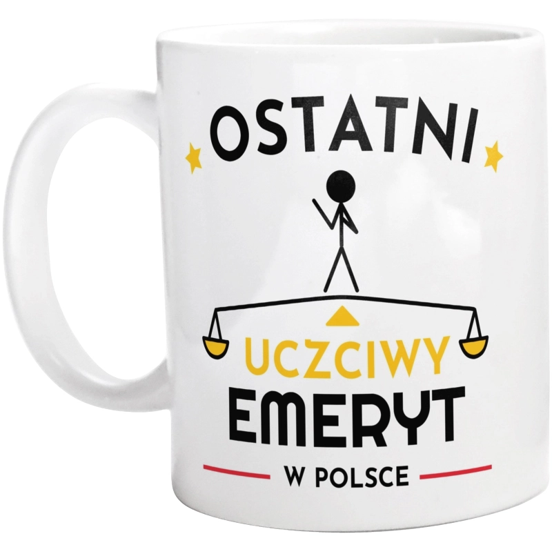 Ostatni Uczciwy Emeryt W Polsce - Kubek Biały