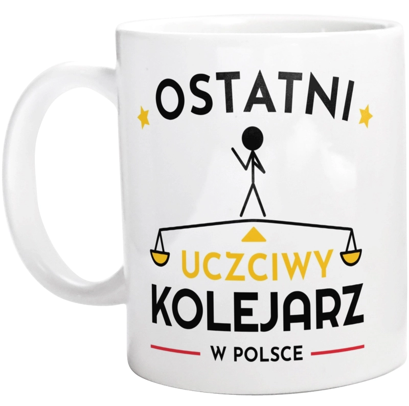 Ostatni Uczciwy Kolejarz W Polsce - Kubek Biały