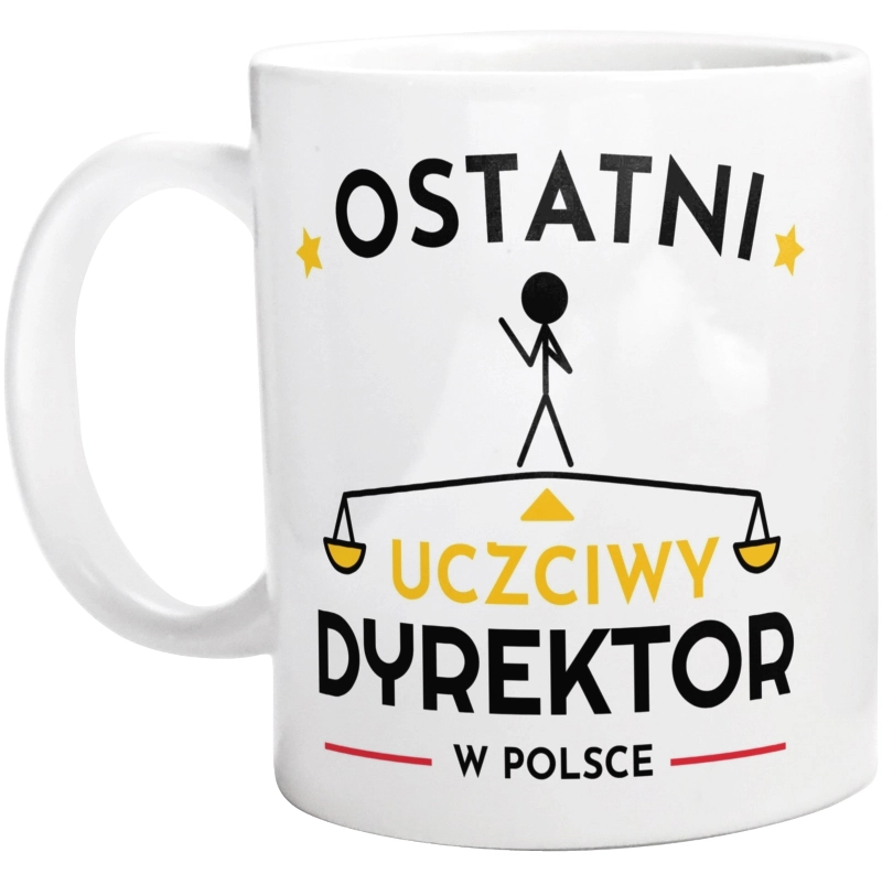 Ostatni Uczciwy Dyrektor W Polsce - Kubek Biały