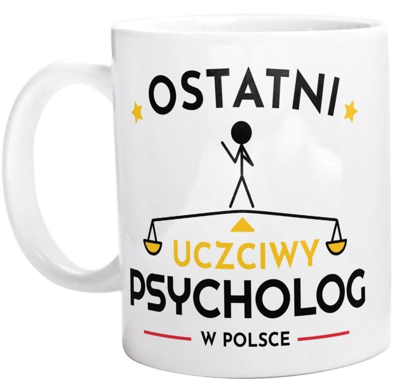 Ostatni uczciwy psycholog w polsce - Kubek Biały