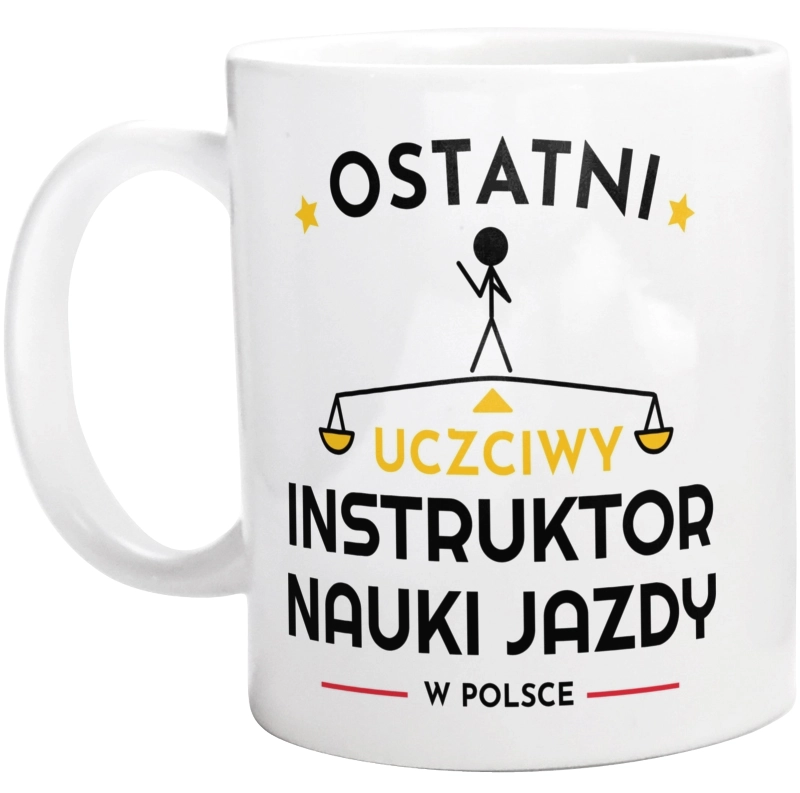 Ostatni uczciwy instruktor nauki jazdy w polsce - Kubek Biały