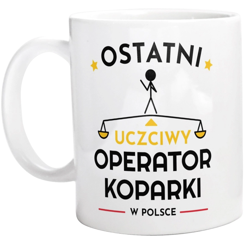 Ostatni uczciwy operator koparki w polsce - Kubek Biały