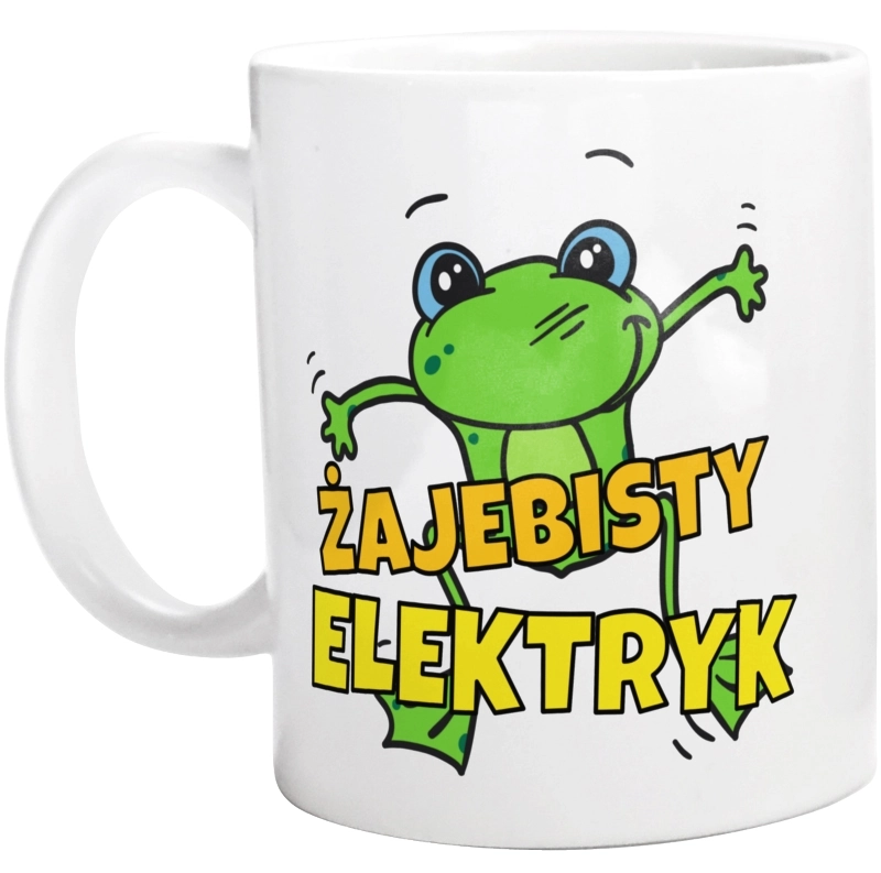 Żajebisty Elektryk - Kubek Biały