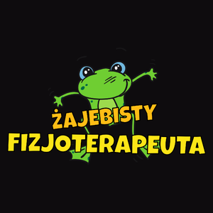 Żajebisty Fizjoterapeuta - Męska Koszulka Czarna