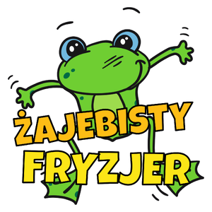 Żajebisty Fryzjer - Kubek Biały