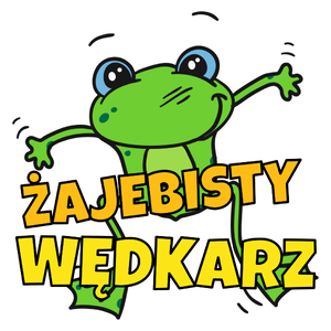 Żajebisty Wędkarz - Kubek Biały