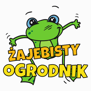 Żajebisty Ogrodnik - Poduszka Biała