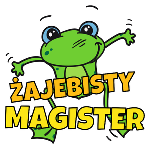 Żajebisty Magister - Kubek Biały