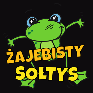 Żajebisty Sołtys - Męska Koszulka Czarna