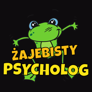 Żajebisty Psycholog - Męska Koszulka Czarna