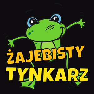 Żajebisty Tynkarz - Męska Koszulka Czarna