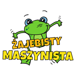 Żajebisty Maszynista - Kubek Biały