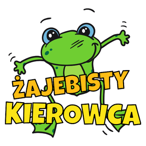 Żajebisty Kierowca - Kubek Biały