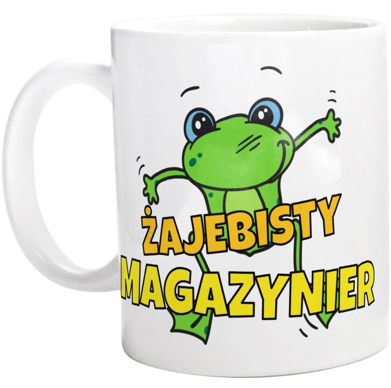 Żajebisty Magazynier - Kubek Biały