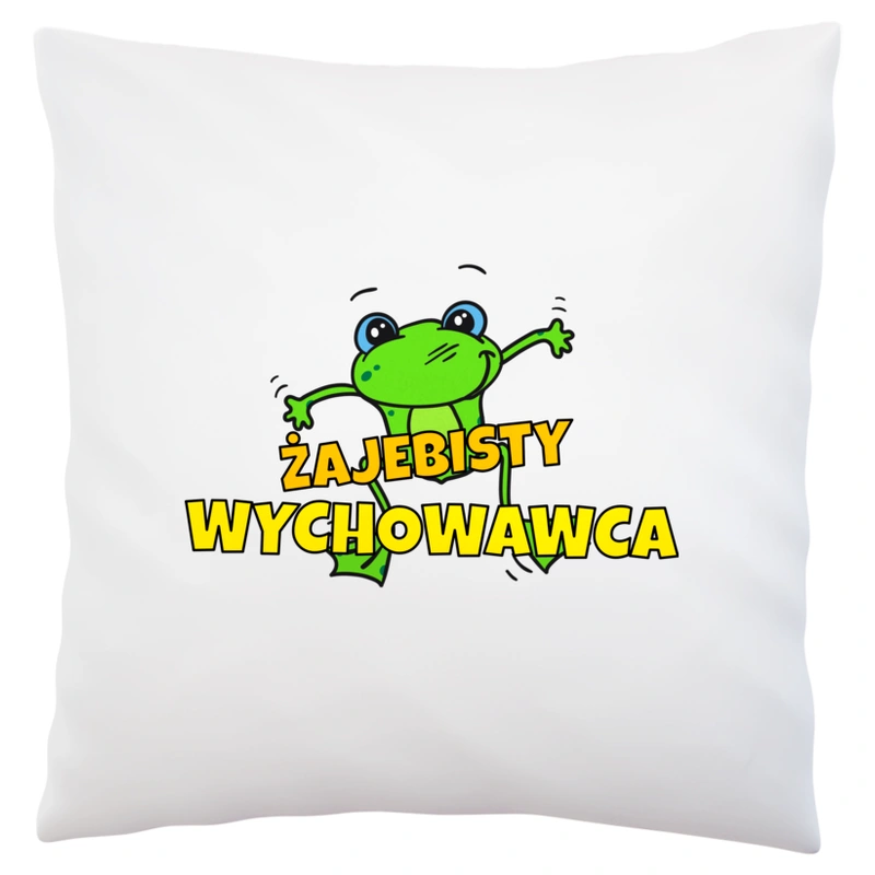 Żajebisty Wychowawca - Poduszka Biała