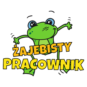 Żajebisty Pracownik - Kubek Biały