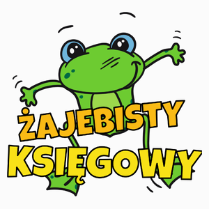 Żajebisty Księgowy - Poduszka Biała