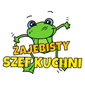 Żajebisty szef kuchni - Kubek Biały