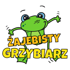 Żajebisty Grzybiarz - Kubek Biały