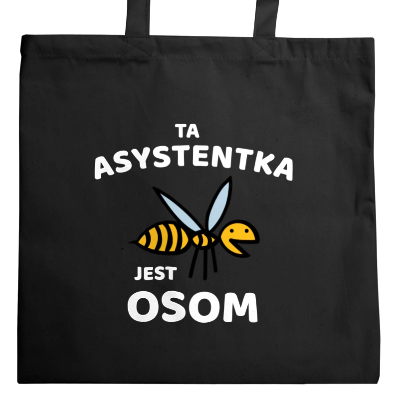 Ta asystentka jest osom awesome - Torba Na Zakupy Czarna