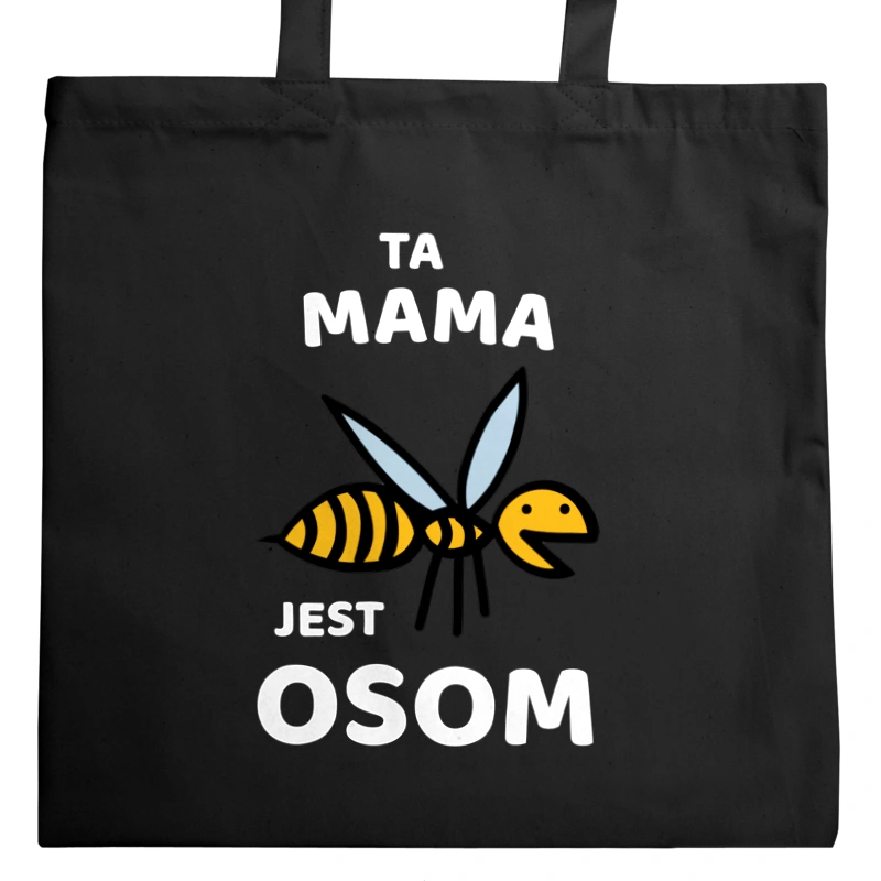 Ta mama jest osom awesome - Torba Na Zakupy Czarna