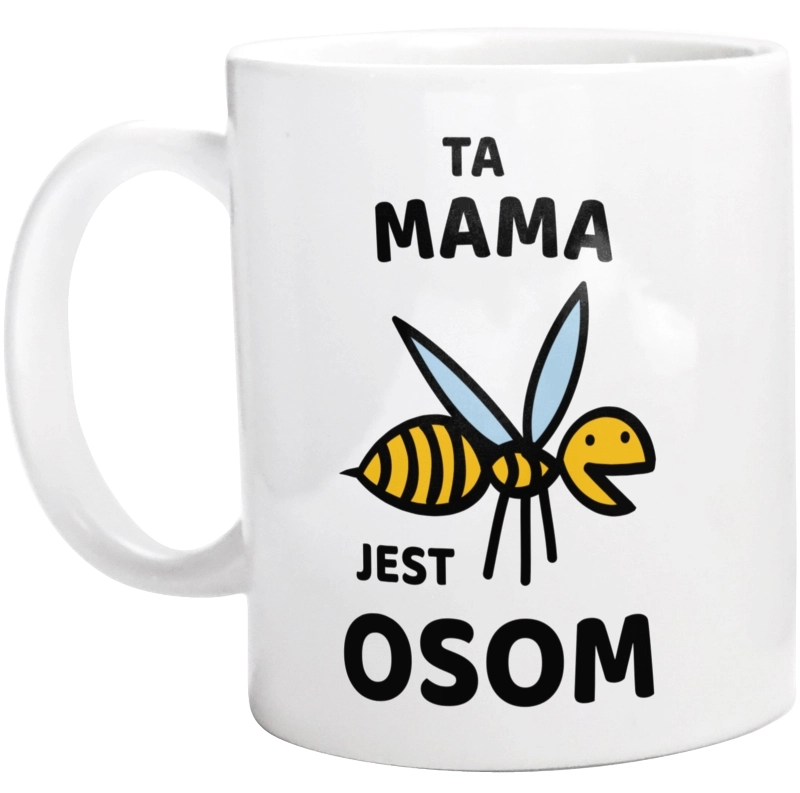 Ta mama jest osom awesome - Kubek Biały