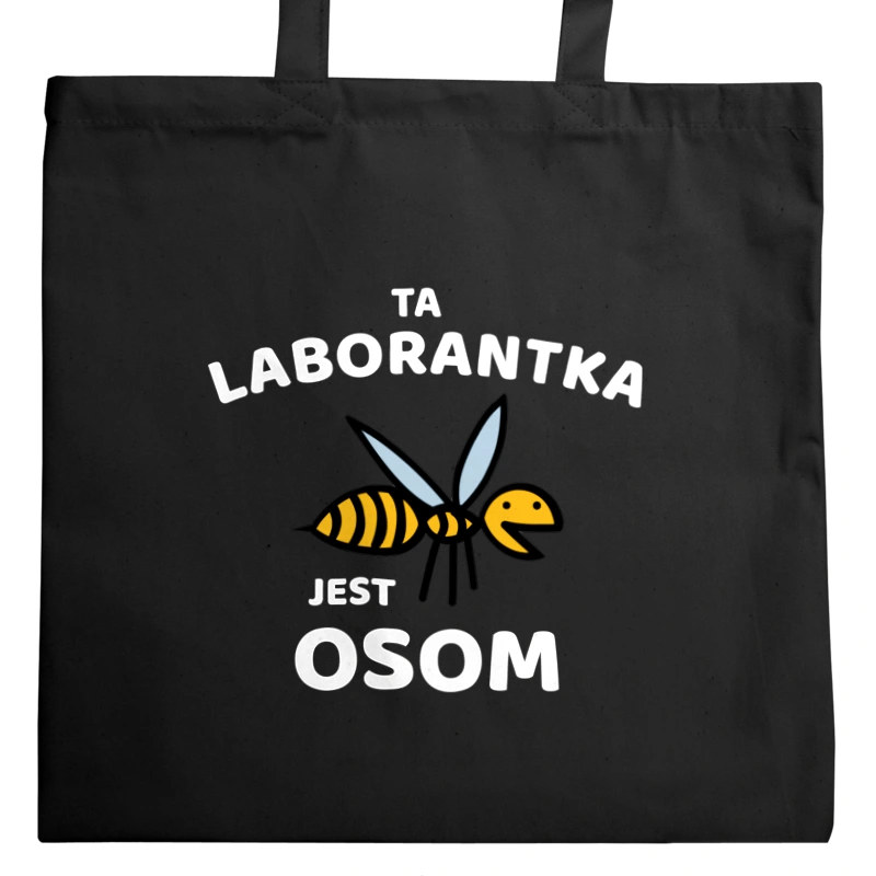 Ta laborantka jest osom awesome - Torba Na Zakupy Czarna