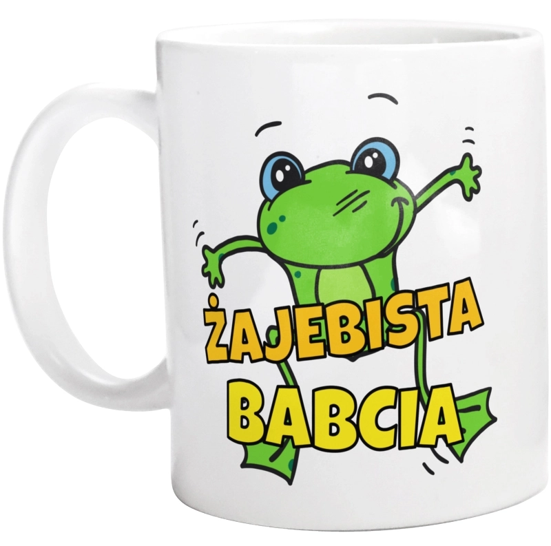 Żajebista Babcia - Kubek Biały