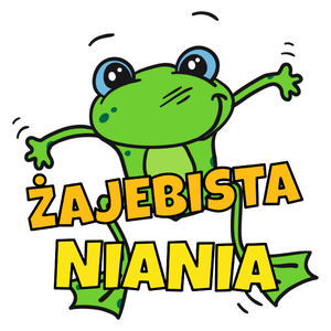 Żajebista niania - Kubek Biały