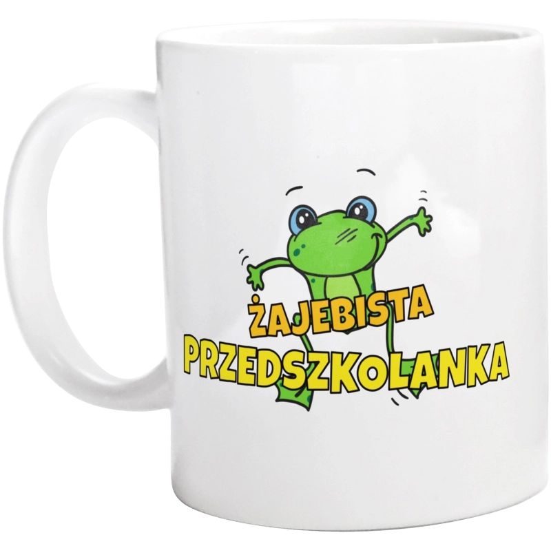 Żajebista przedszkolanka - Kubek Biały