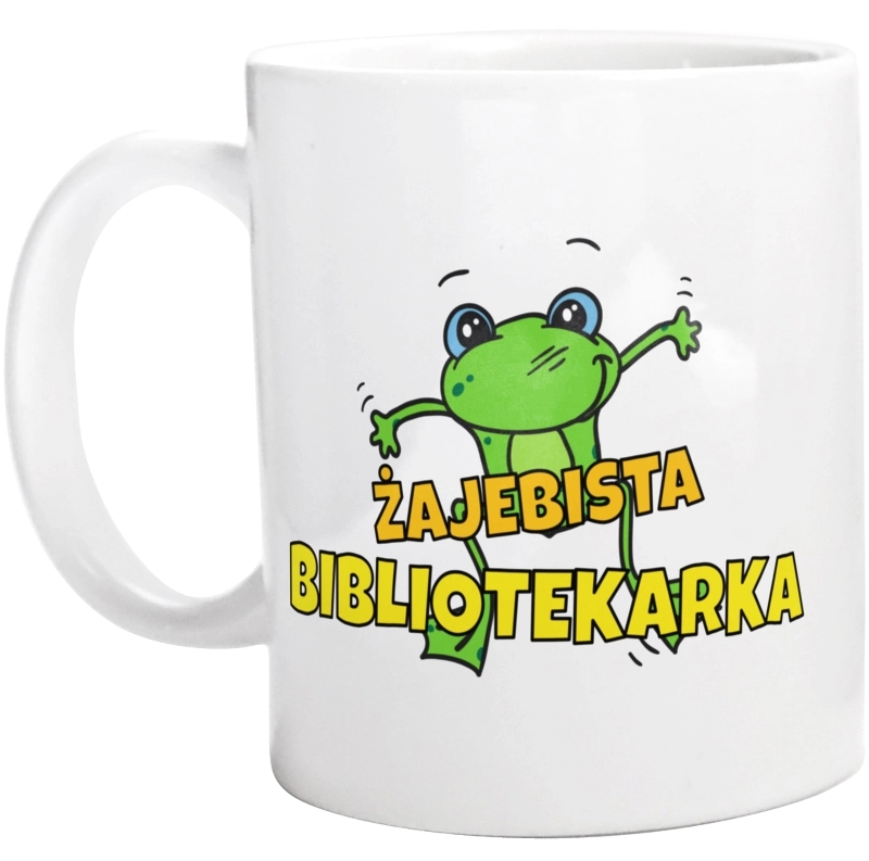 Żajebista bibliotekarka - Kubek Biały