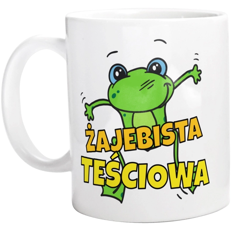 Żajebista teściowa - Kubek Biały