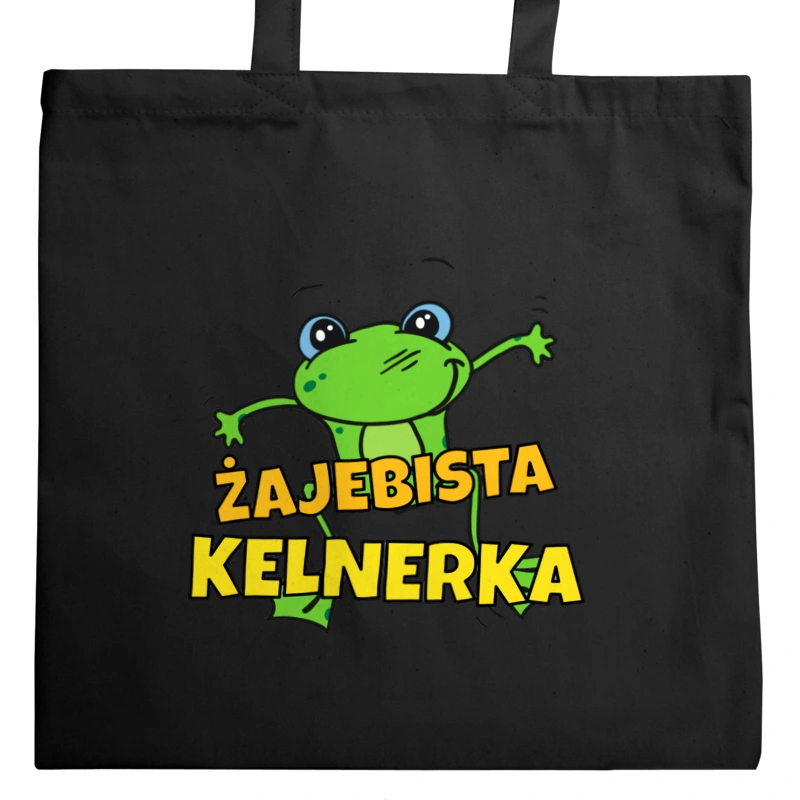 Żajebista kelnerka - Torba Na Zakupy Czarna