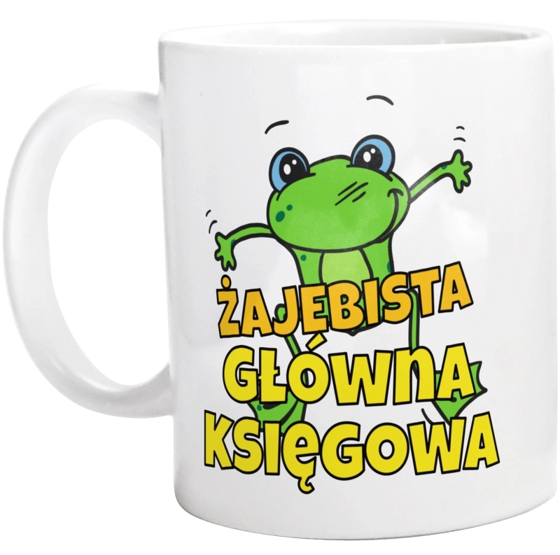 Żajebista główna księgowa - Kubek Biały