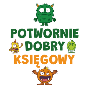 Potwornie Dobry Księgowy - Kubek Biały