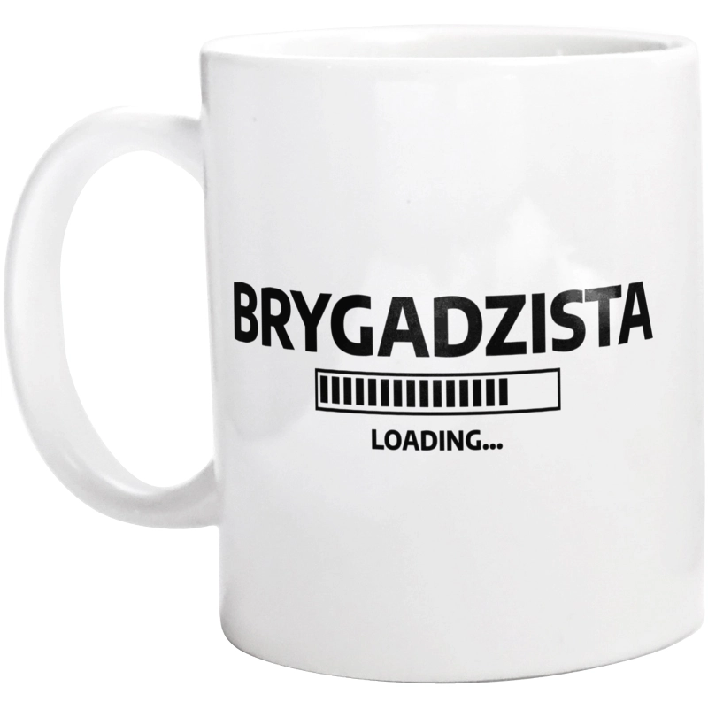 Brygadzista Loading - Kubek Biały