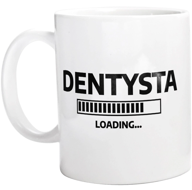 Dentysta Loading - Kubek Biały