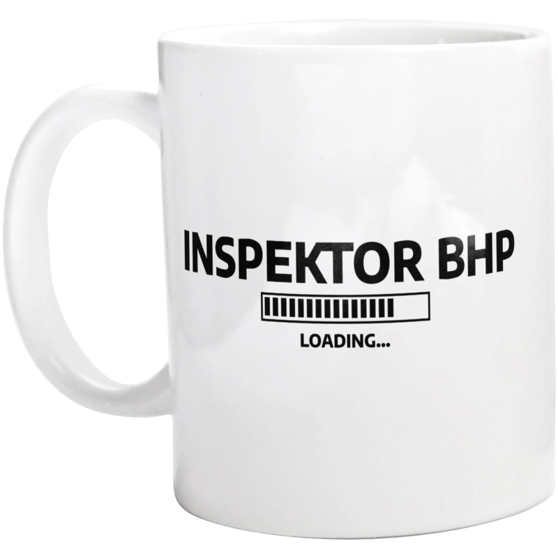 Inspektor Bhp Loading - Kubek Biały