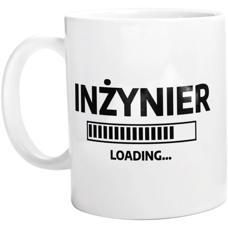 Inżynier Loading - Kubek Biały