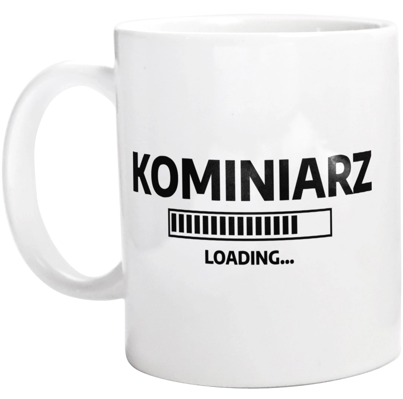 Kominiarz Loading - Kubek Biały