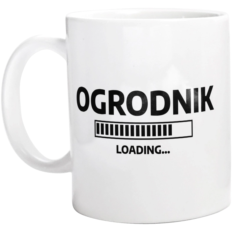 Ogrodnik Loading - Kubek Biały