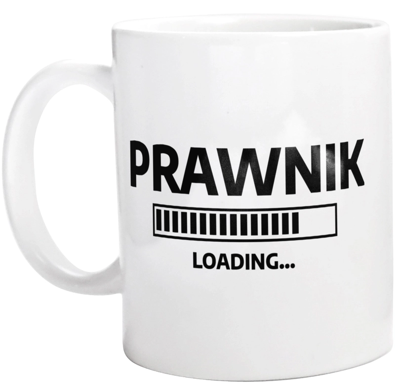 Prawnik Loading - Kubek Biały