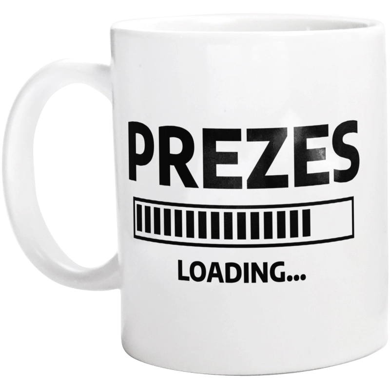 Prezes Loading - Kubek Biały