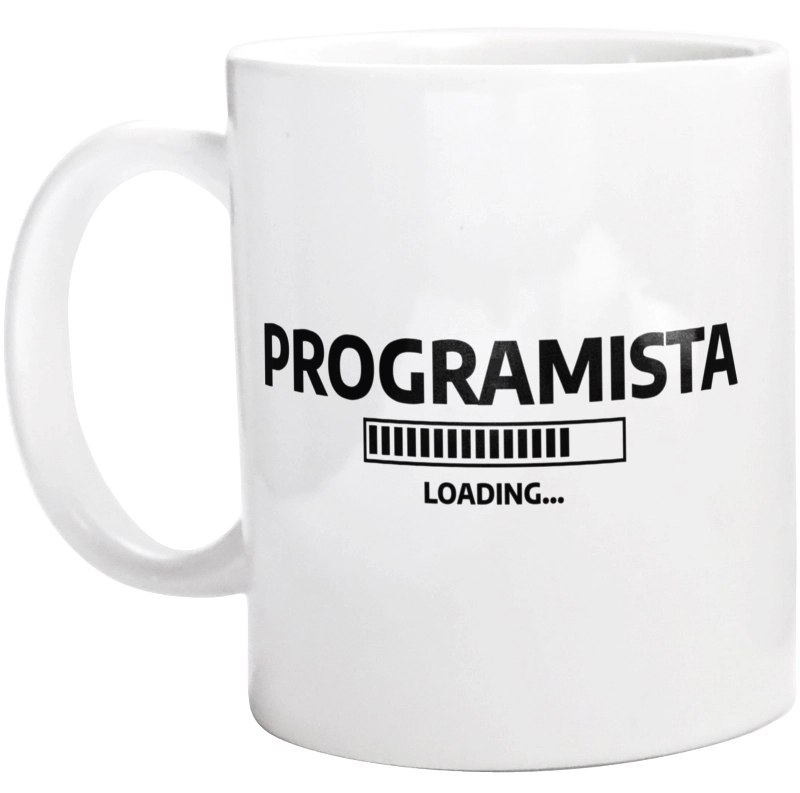 Programista Loading - Kubek Biały