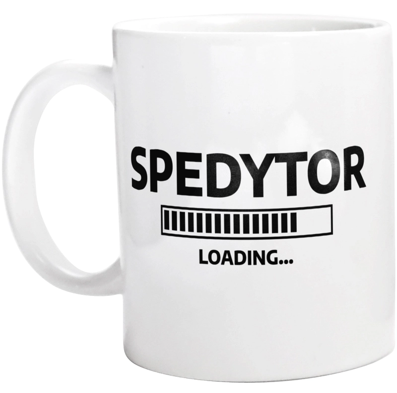 Spedytor Loading - Kubek Biały