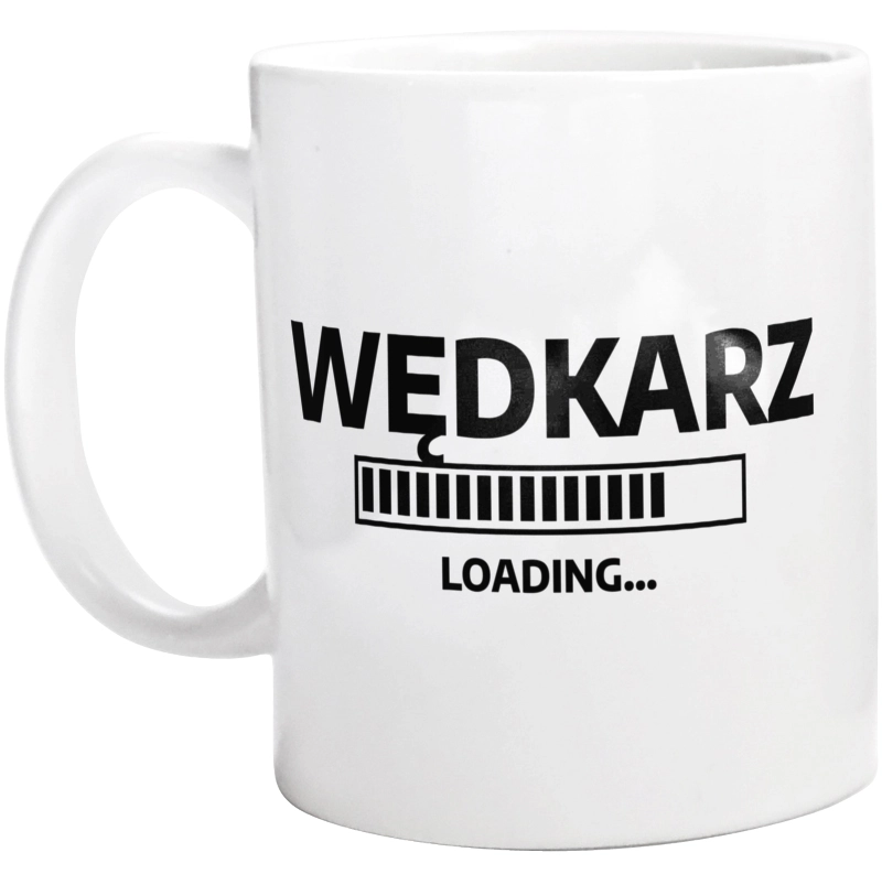 Wędkarz Loading - Kubek Biały