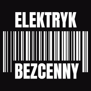 Elektryk Bezcenny - Męska Koszulka Czarna