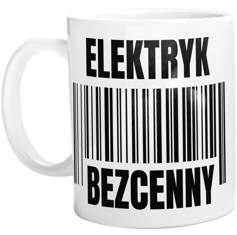 Elektryk Bezcenny - Kubek Biały