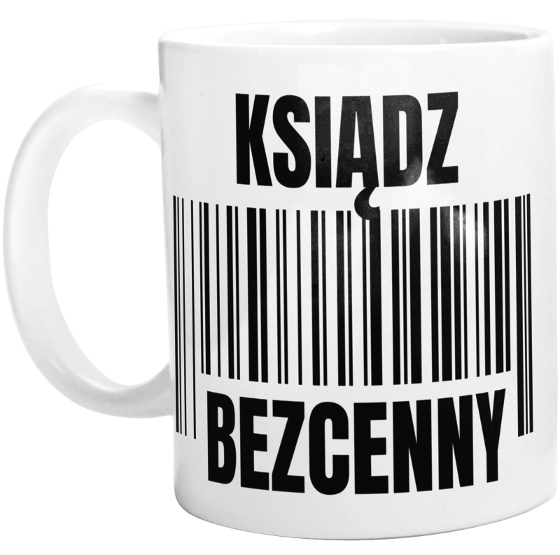 Ksiądz Bezcenny - Kubek Biały