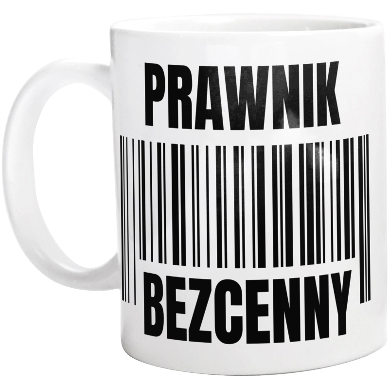 Prawnik Bezcenny - Kubek Biały